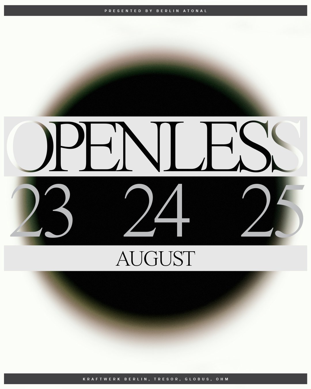 WHERE SOUND AND SILENCE DANCE: OPENLESS BY BERLIN ATONAL