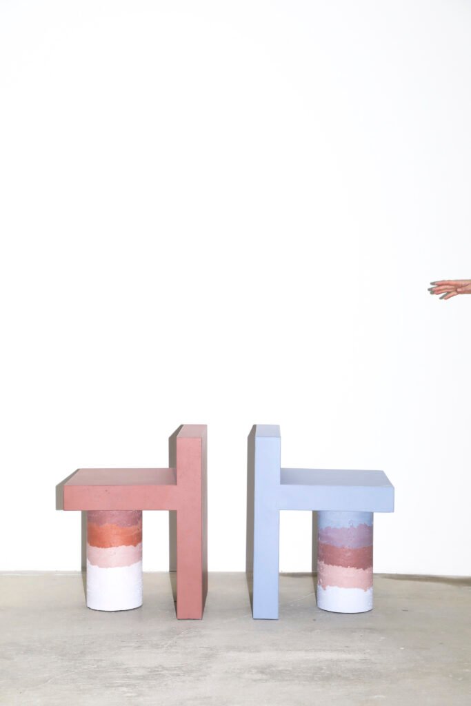 Alberoni Stools, Patricia Urquiola, CIMENTO