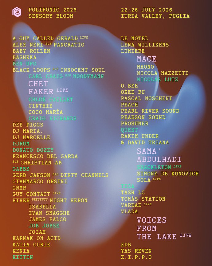 Polifonic Festival 2026: un atlante emotivo tra club culture e bellezza mediterranea