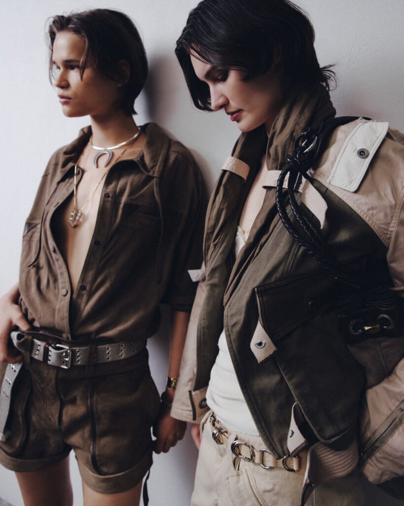 liza & dara in total isabel marant